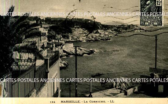 Cartes postales anciennes > CARTES POSTALES > carte postale ancienne > cartes-postales-ancienne.com Provence alpes cote d'azur Bouches du rhone Marseille 7eme