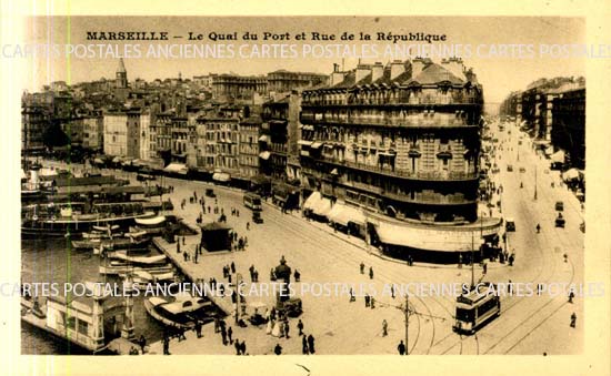 Cartes postales anciennes > CARTES POSTALES > carte postale ancienne > cartes-postales-ancienne.com Provence alpes cote d'azur Bouches du rhone Marseille 1er