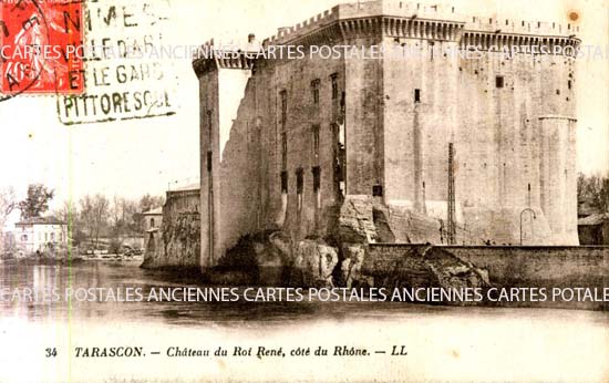 Cartes postales anciennes > CARTES POSTALES > carte postale ancienne > cartes-postales-ancienne.com Provence alpes cote d'azur Bouches du rhone Tarascon