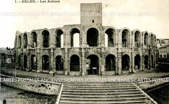 Cartes postales anciennes > CARTES POSTALES > carte postale ancienne > cartes-postales-ancienne.com Provence alpes cote d'azur Bouches du rhone Arles