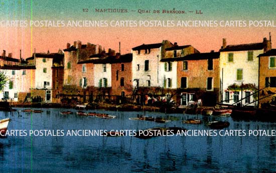 Cartes postales anciennes > CARTES POSTALES > carte postale ancienne > cartes-postales-ancienne.com Provence alpes cote d'azur Bouches du rhone Martigues