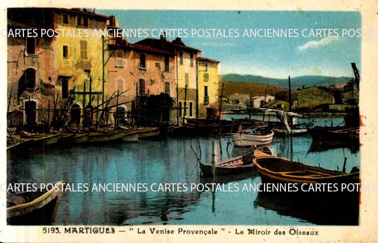 Cartes postales anciennes > CARTES POSTALES > carte postale ancienne > cartes-postales-ancienne.com Provence alpes cote d'azur Bouches du rhone Martigues