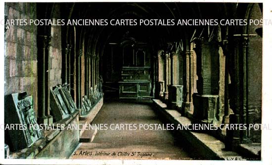 Cartes postales anciennes > CARTES POSTALES > carte postale ancienne > cartes-postales-ancienne.com Provence alpes cote d'azur Bouches du rhone Arles