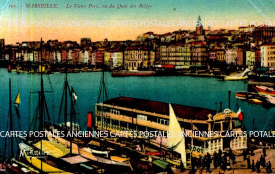 Cartes postales anciennes > CARTES POSTALES > carte postale ancienne > cartes-postales-ancienne.com Provence alpes cote d'azur Bouches du rhone Marseille 1er