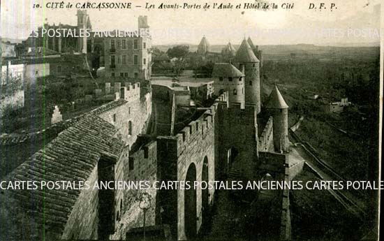 Cartes postales anciennes > CARTES POSTALES > carte postale ancienne > cartes-postales-ancienne.com Occitanie Aude Carcassonne