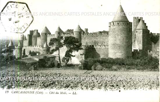 Cartes postales anciennes > CARTES POSTALES > carte postale ancienne > cartes-postales-ancienne.com Provence alpes cote d'azur Bouches du rhone Carcassonne