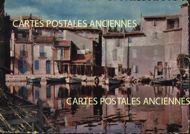 Cartes postales anciennes > CARTES POSTALES > carte postale ancienne > cartes-postales-ancienne.com Provence alpes cote d'azur Bouches du rhone Martigues