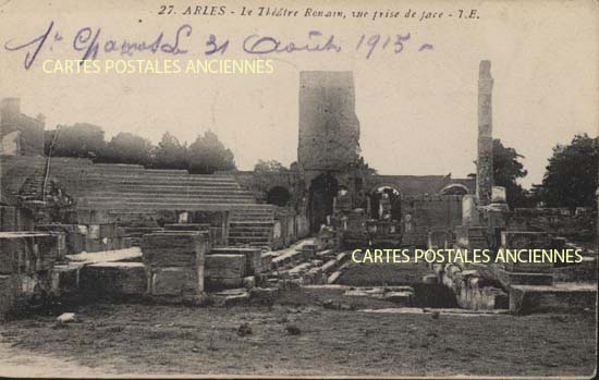 Cartes postales anciennes > CARTES POSTALES > carte postale ancienne > cartes-postales-ancienne.com Provence alpes cote d'azur Bouches du rhone Arles