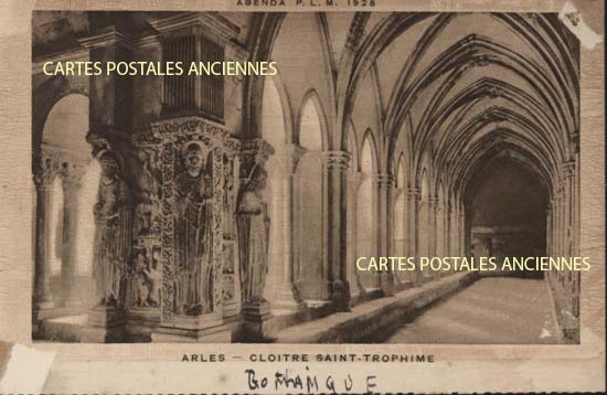 Cartes postales anciennes > CARTES POSTALES > carte postale ancienne > cartes-postales-ancienne.com Provence alpes cote d'azur Bouches du rhone Arles