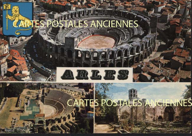 Cartes postales anciennes > CARTES POSTALES > carte postale ancienne > cartes-postales-ancienne.com Provence alpes cote d'azur Bouches du rhone Arles