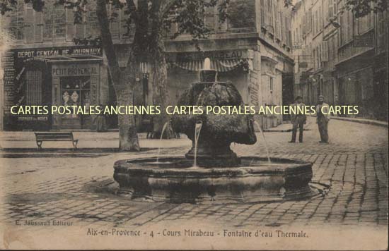 Cartes postales anciennes > CARTES POSTALES > carte postale ancienne > cartes-postales-ancienne.com Provence alpes cote d'azur Bouches du rhone Aix En Provence