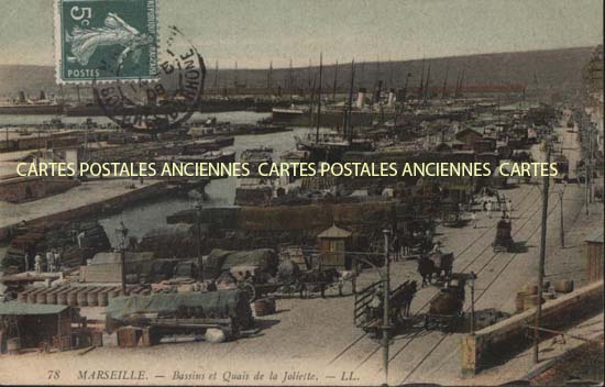 Cartes postales anciennes > CARTES POSTALES > carte postale ancienne > cartes-postales-ancienne.com Provence alpes cote d'azur Bouches du rhone Marseille 2eme