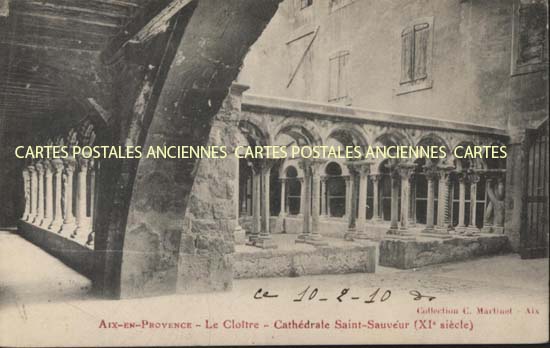 Cartes postales anciennes > CARTES POSTALES > carte postale ancienne > cartes-postales-ancienne.com Provence alpes cote d'azur Bouches du rhone Aix En Provence