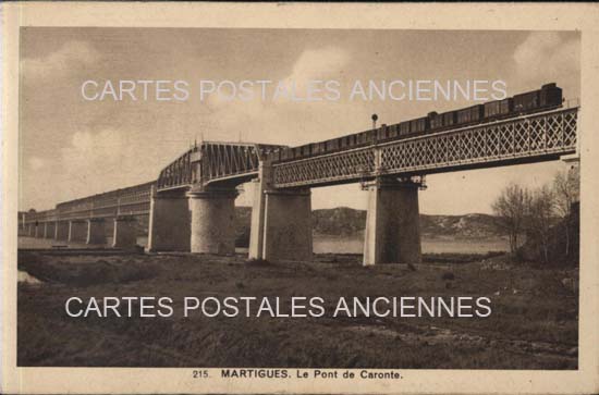 Cartes postales anciennes > CARTES POSTALES > carte postale ancienne > cartes-postales-ancienne.com Provence alpes cote d'azur Bouches du rhone Martigues