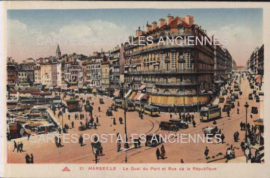 Cartes postales anciennes > CARTES POSTALES > carte postale ancienne > cartes-postales-ancienne.com Provence alpes cote d'azur Bouches du rhone Marseille 2eme