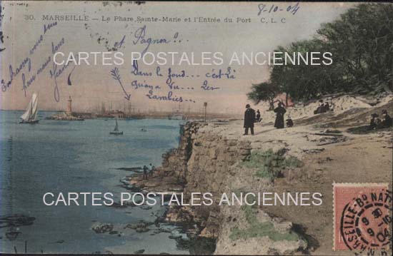 Cartes postales anciennes > CARTES POSTALES > carte postale ancienne > cartes-postales-ancienne.com Provence alpes cote d'azur Bouches du rhone Marseille 2eme