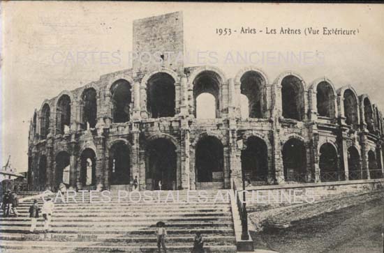 Cartes postales anciennes > CARTES POSTALES > carte postale ancienne > cartes-postales-ancienne.com Provence alpes cote d'azur Bouches du rhone Arles