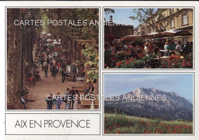 Cartes postales anciennes > CARTES POSTALES > carte postale ancienne > cartes-postales-ancienne.com Provence alpes cote d'azur Bouches du rhone Aix En Provence