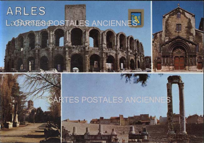 Cartes postales anciennes > CARTES POSTALES > carte postale ancienne > cartes-postales-ancienne.com Provence alpes cote d'azur Bouches du rhone Arles