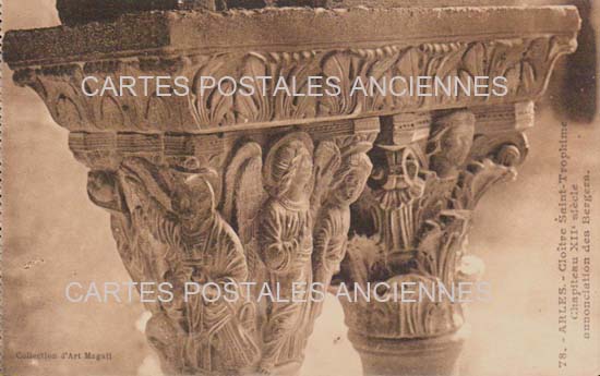 Cartes postales anciennes > CARTES POSTALES > carte postale ancienne > cartes-postales-ancienne.com Provence alpes cote d'azur Bouches du rhone Arles