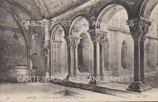 Cartes postales anciennes > CARTES POSTALES > carte postale ancienne > cartes-postales-ancienne.com Provence alpes cote d'azur Bouches du rhone Arles