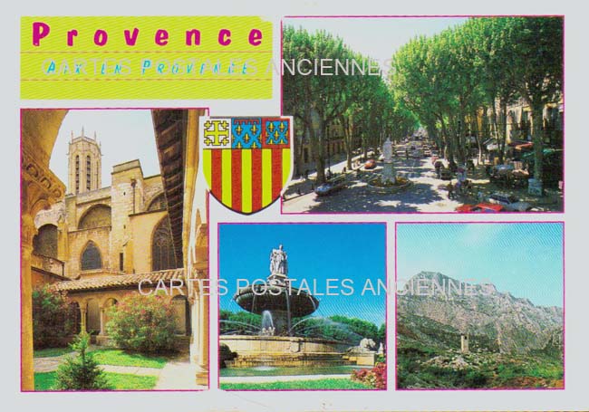 Cartes postales anciennes > CARTES POSTALES > carte postale ancienne > cartes-postales-ancienne.com Provence alpes cote d'azur Bouches du rhone Aix En Provence