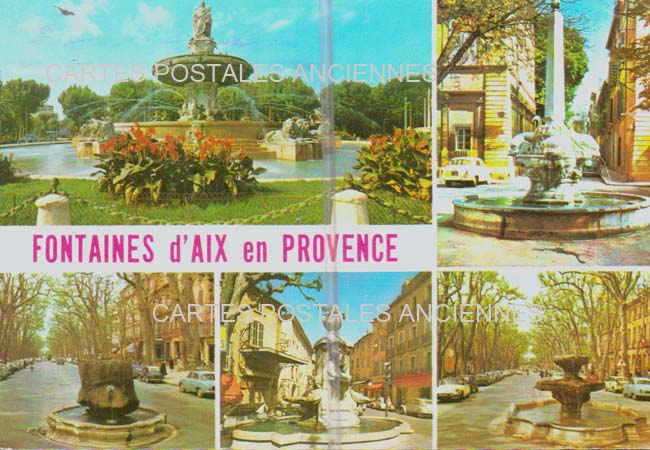 Cartes postales anciennes > CARTES POSTALES > carte postale ancienne > cartes-postales-ancienne.com Provence alpes cote d'azur Bouches du rhone Aix En Provence