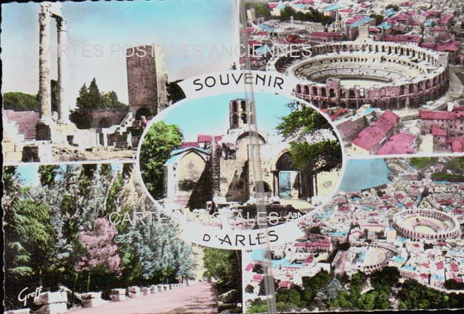 Cartes postales anciennes > CARTES POSTALES > carte postale ancienne > cartes-postales-ancienne.com Provence alpes cote d'azur Bouches du rhone Arles