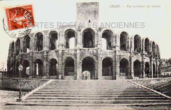 Cartes postales anciennes > CARTES POSTALES > carte postale ancienne > cartes-postales-ancienne.com Provence alpes cote d'azur Bouches du rhone Arles