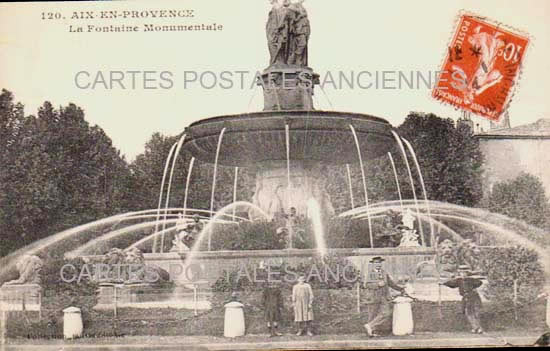 Cartes postales anciennes > CARTES POSTALES > carte postale ancienne > cartes-postales-ancienne.com Provence alpes cote d'azur Bouches du rhone Aix En Provence