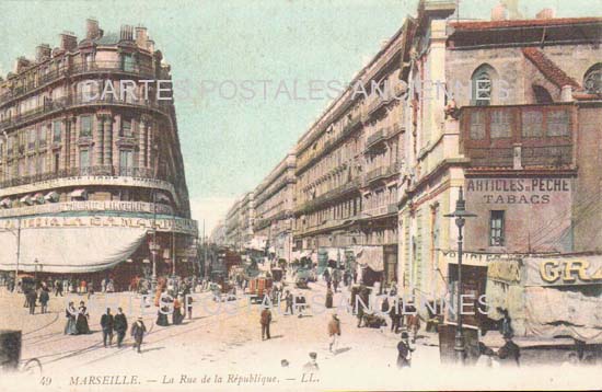 Cartes postales anciennes > CARTES POSTALES > carte postale ancienne > cartes-postales-ancienne.com Provence alpes cote d'azur Bouches du rhone Marseille 2eme