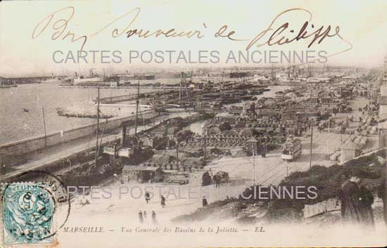 Cartes postales anciennes > CARTES POSTALES > carte postale ancienne > cartes-postales-ancienne.com Provence alpes cote d'azur Bouches du rhone Marseille 2eme