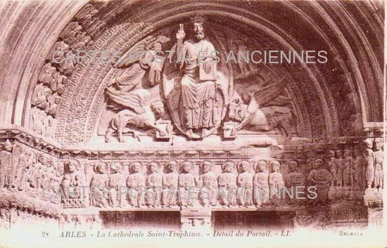 Cartes postales anciennes > CARTES POSTALES > carte postale ancienne > cartes-postales-ancienne.com Provence alpes cote d'azur Bouches du rhone Arles