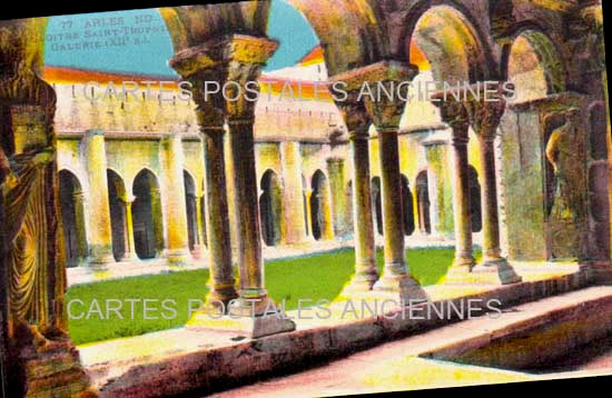 Cartes postales anciennes > CARTES POSTALES > carte postale ancienne > cartes-postales-ancienne.com Provence alpes cote d'azur Bouches du rhone Arles