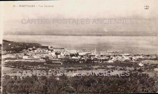 Cartes postales anciennes > CARTES POSTALES > carte postale ancienne > cartes-postales-ancienne.com Provence alpes cote d'azur Bouches du rhone Martigues