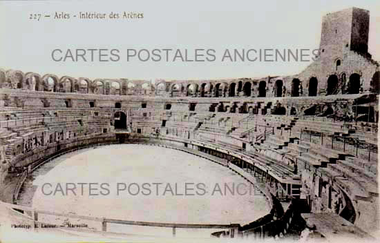 Cartes postales anciennes > CARTES POSTALES > carte postale ancienne > cartes-postales-ancienne.com Provence alpes cote d'azur Bouches du rhone Arles