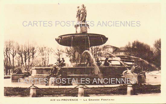 Cartes postales anciennes > CARTES POSTALES > carte postale ancienne > cartes-postales-ancienne.com Provence alpes cote d'azur Bouches du rhone Aix En Provence