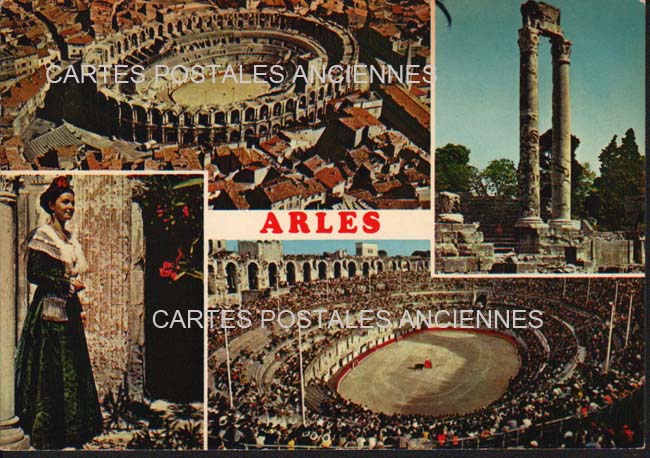 Cartes postales anciennes > CARTES POSTALES > carte postale ancienne > cartes-postales-ancienne.com Provence alpes cote d'azur Bouches du rhone Arles