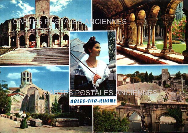 Cartes postales anciennes > CARTES POSTALES > carte postale ancienne > cartes-postales-ancienne.com Provence alpes cote d'azur Bouches du rhone Arles