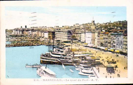 Cartes postales anciennes > CARTES POSTALES > carte postale ancienne > cartes-postales-ancienne.com Provence alpes cote d'azur Bouches du rhone Marseille 2eme