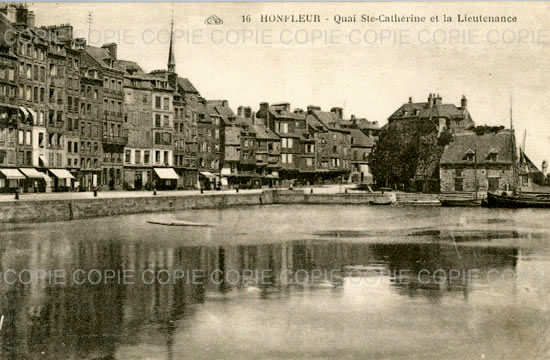 Cartes postales anciennes > CARTES POSTALES > carte postale ancienne > cartes-postales-ancienne.com Normandie Calvados Honfleur