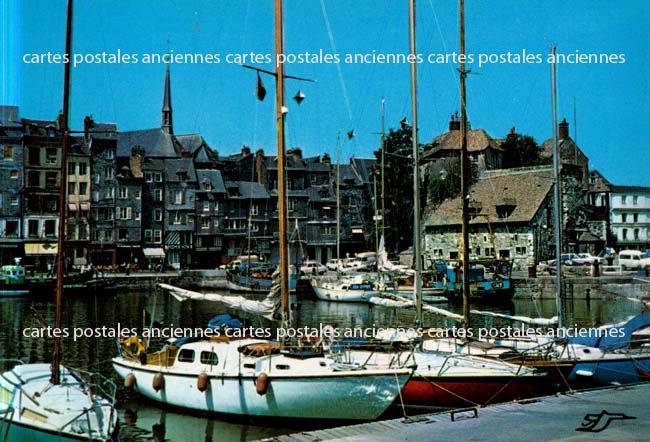 Cartes postales anciennes > CARTES POSTALES > carte postale ancienne > cartes-postales-ancienne.com Normandie Calvados Honfleur