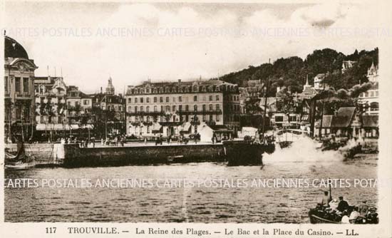 Cartes postales anciennes > CARTES POSTALES > carte postale ancienne > cartes-postales-ancienne.com Normandie Calvados Trouville Sur Mer