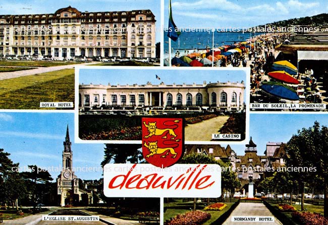 Cartes postales anciennes > CARTES POSTALES > carte postale ancienne > cartes-postales-ancienne.com Normandie Calvados Deauville