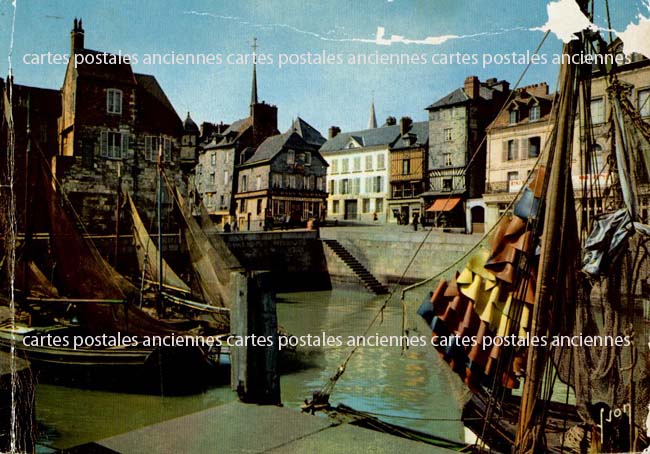 Cartes postales anciennes > CARTES POSTALES > carte postale ancienne > cartes-postales-ancienne.com Normandie Calvados Honfleur