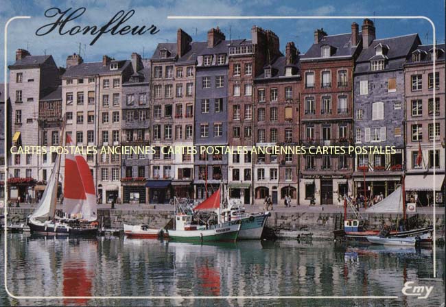 Cartes postales anciennes > CARTES POSTALES > carte postale ancienne > cartes-postales-ancienne.com Normandie Calvados Honfleur