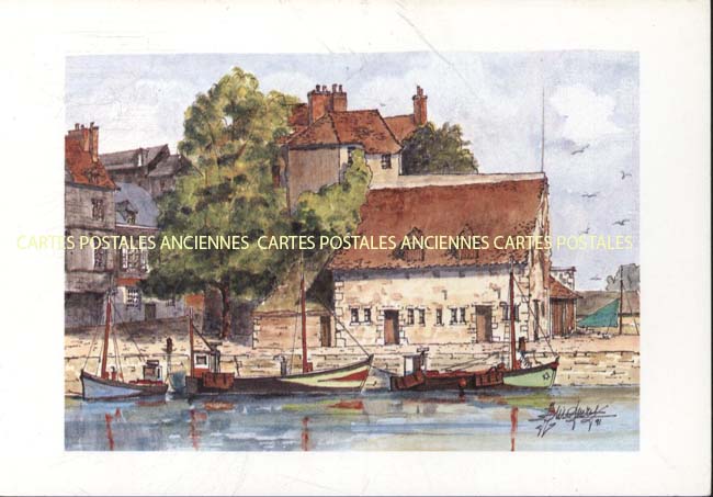 Cartes postales anciennes > CARTES POSTALES > carte postale ancienne > cartes-postales-ancienne.com Normandie Calvados Honfleur