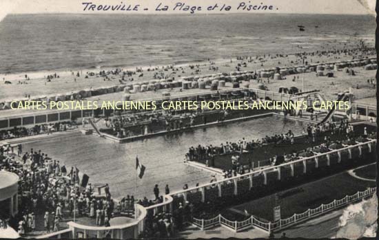 Cartes postales anciennes > CARTES POSTALES > carte postale ancienne > cartes-postales-ancienne.com Normandie Calvados Trouville Sur Mer