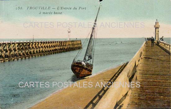 Cartes postales anciennes > CARTES POSTALES > carte postale ancienne > cartes-postales-ancienne.com Normandie Calvados Trouville Sur Mer