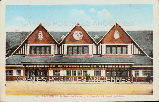 Cartes postales anciennes > CARTES POSTALES > carte postale ancienne > cartes-postales-ancienne.com Normandie Calvados Trouville Sur Mer